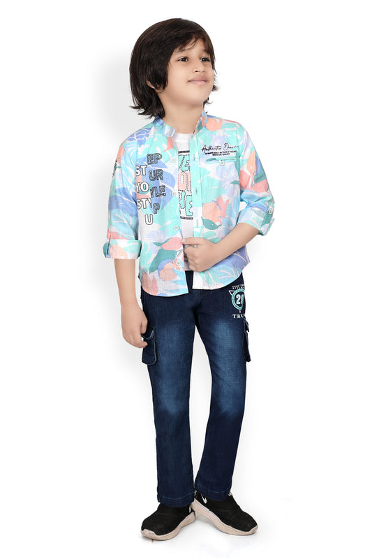 Leaf and Lush Playset (Light Sky Blue & Light Pink)