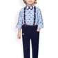 Bear Bliss Party Wear (Sky Blue)