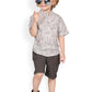 Penguin Pals Shirt (Light Grey)